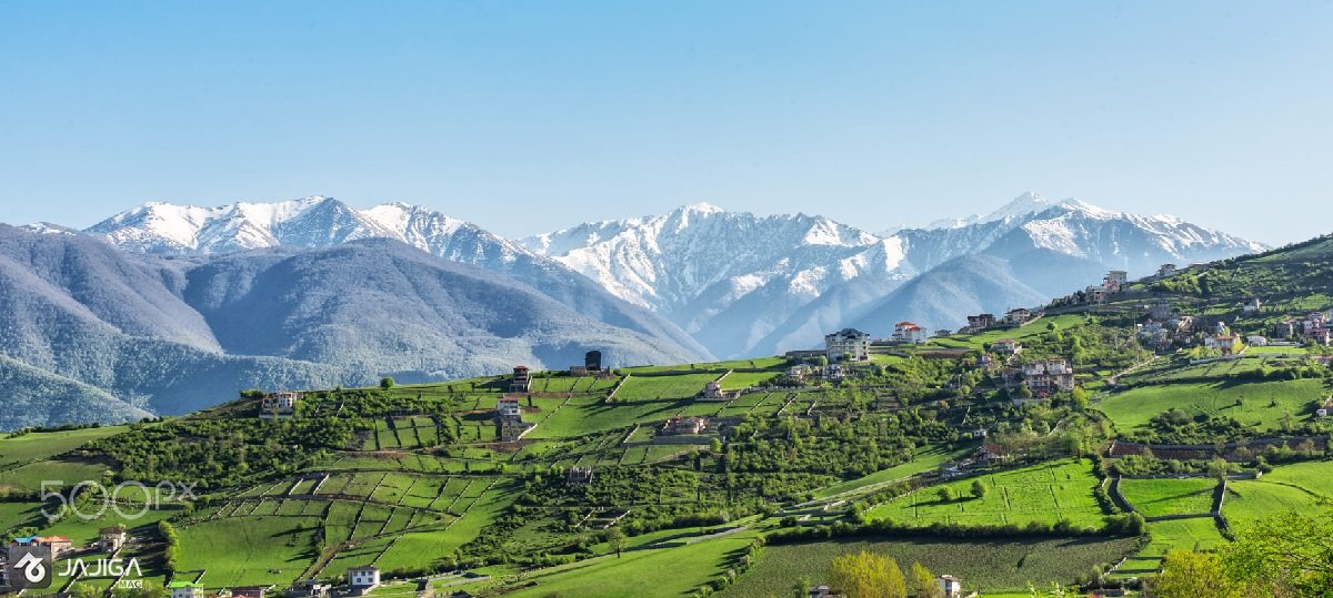 جاهای دیدنی کلاردشت با طبیعت خنک و مه آلود