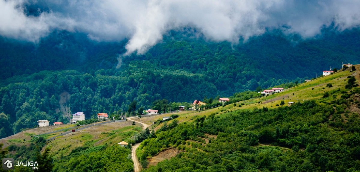 روستای جواهرده، نگینی سبز در میان اقیانوس ابر