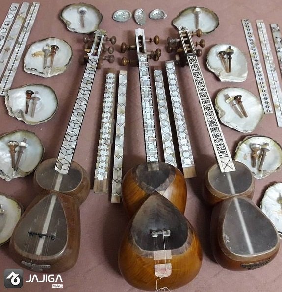 سازهای سنتی در سوغات اردبیل