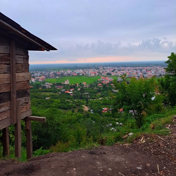 مسیر دسترسی به بام ماسال