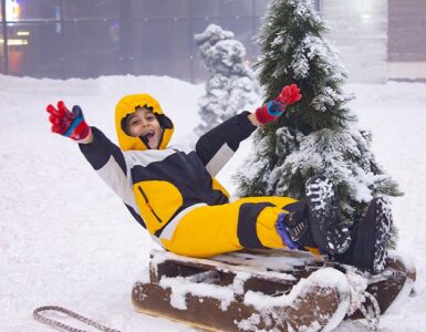 پارک برفی کیش کجاست