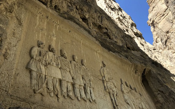 کتیبه شکل شاه