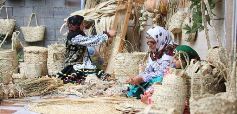فشتکه خمام؛ روستای ملی حصیر در گیلان