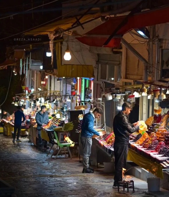 تهران پاییزی از ارتفاع