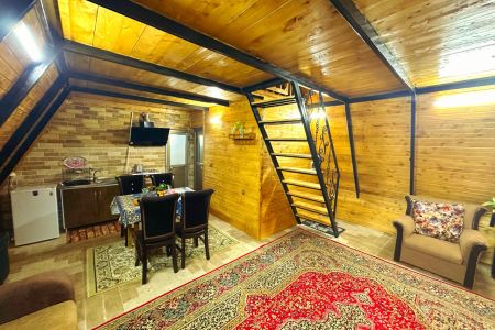 کلبه سوئیسی جکوزی دار در بابلکنار - مرزیکلا