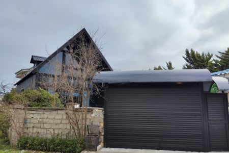کلبه چوبی با جکوزی در رامسر