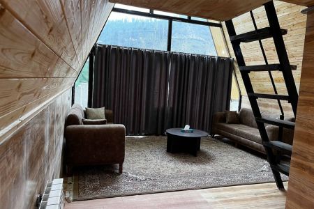 کلبه سوئیسی جکوزی دار در لفور - امام کلا