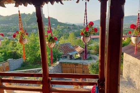 کلبه چوبی جکوزی دار در بابلکنار - کاردرکلا