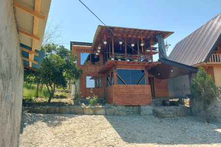 کلبه چوبی جکوزی دار در بابلکنار - کاردرکلا