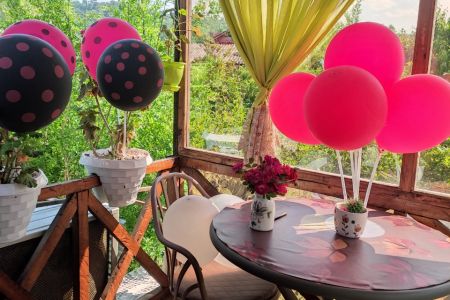 کلبه سوئیسی جکوزی دار در سوادکوه