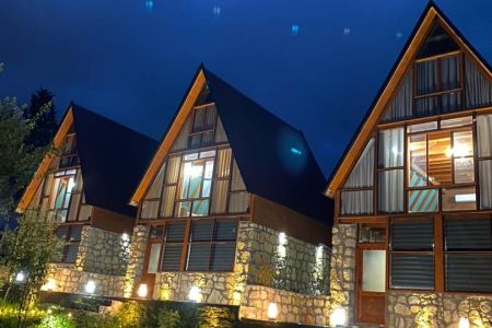 کلبه سوئیسی جکوزی دار در بابلکنار - شووا ۱