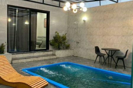 ویلا استخردار در بندر انزلی - شانگهای پرده