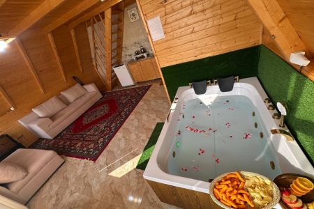 کلبه سوئیسی جکوزی دار در بابلکنار - درازکلا