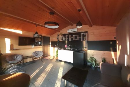 کلبه جنگلی تراس دار در رامسر  - جاده جواهرده