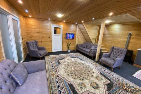 کلبه دوبلکس با جکوزی در ماسال - اسب ریسه