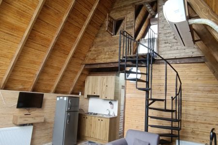 Swiss Cottage Rental in Ramsar - Raspberry White