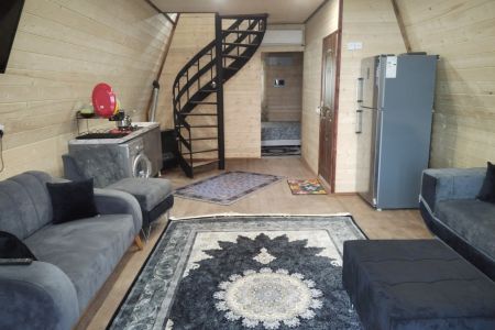 اجاره کلبه سوئیسی با وان جکوزی در چالوس