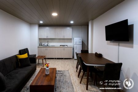 اجاره سوئیت یکخوابه در بندر انزلی - طبقه ۲