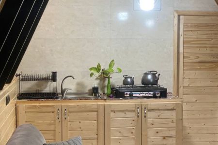 کلبه سوئیسی با وان جکوزی در سوادکوه -درازکلا