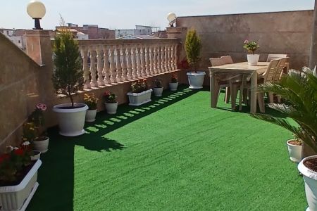 خانه دو طبقه با حوضچه آبسرد در فرح آباد