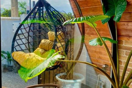 کلبه سوئیسی جکوزی دار در شیرود - شریف آباد
