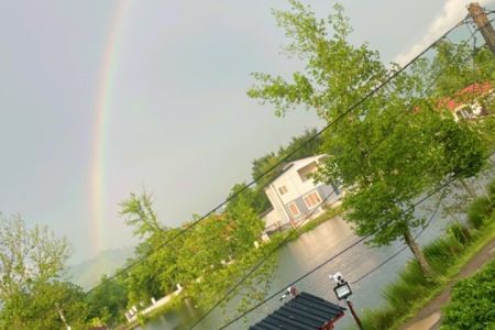 ویلا دوبلکس رو به آبگیر در شفت - چماچا