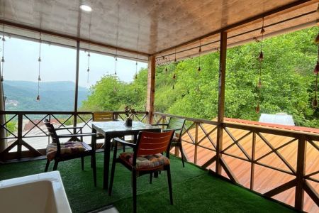 کلبه چوبی دوبلکس در سوادکوه - دهکلان