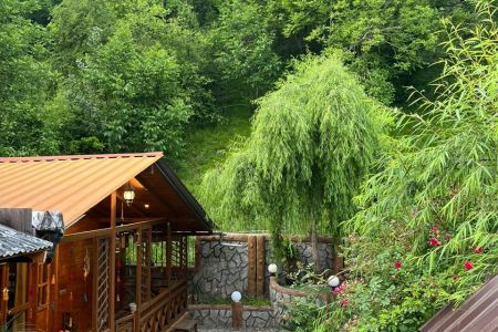 کلبه چوبی دوبلکس در سوادکوه - دهکلان