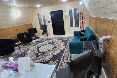 کلبه سوئیسی رو به شالیزار در ماسال -  پشت مخ