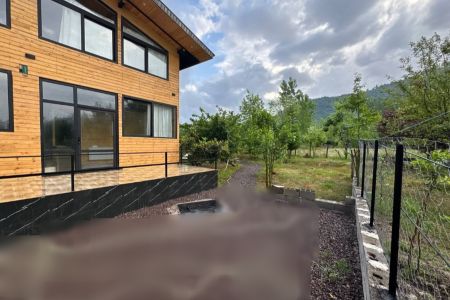 کلبه دوبلکس چوبی در ماسال