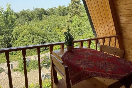 کلبه سوئیسی جکوزی دار در بابلکنار - هلیخال