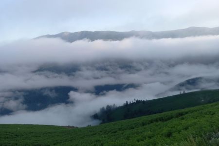 کلبه چوبی در اولسبلنگاه - شنبه راه