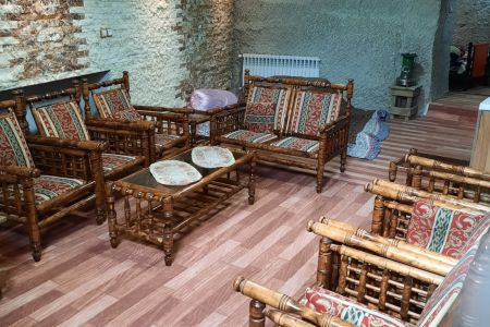 ویلا صخره ای با حیاط سرسبز در کندوان