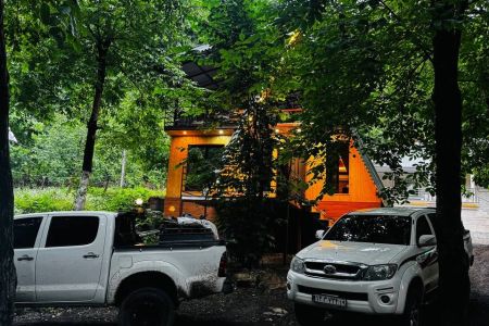 کلبه سوئیسی در دل جنگل اسالم - گیجاو