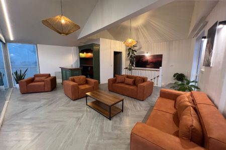 ویلا دو قلو ۶ خوابه با ویو کوه و دریا در رامسر