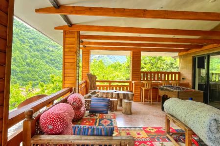 ویلا جنگلی خوش منظره در دوهزار تنکابن