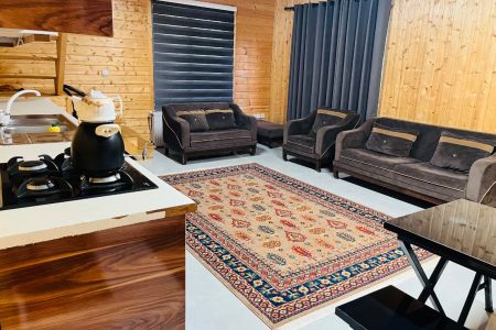 کلبه چوبی دوبلکس در شاندرمن - خودبچر