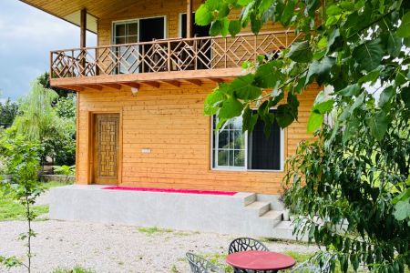 رزرو کلبه چوبی دوبلکس در صومعه سرا - کلنگستان