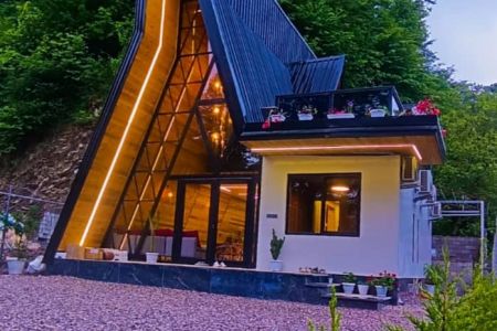 کلبه با طراحی خاص در شاندرمن - طالب دره