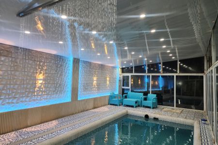 ویلا با استخر آبگرم در چهارباغ - اغلان تپه
