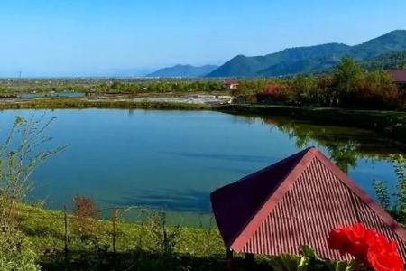 کلبه سوئیسی رو به دریاچه در شاندرمن - اولم