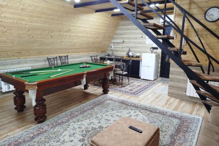 کلبه سوئیسی جکوزی دار در شیرود - شریف آباد