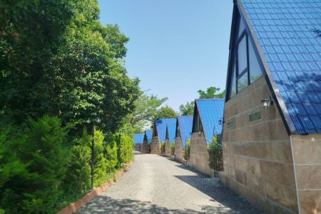 کلبه سوئیسی در شهرک نمک آبرود - واحد ۳