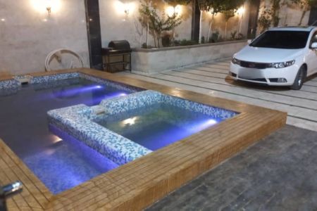 Renting a villa with a pool in Rudehen - Golahak