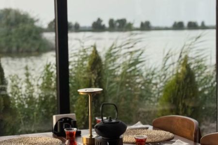 کلبه کپسولی لب آب در بهشهر - امیرآباد
