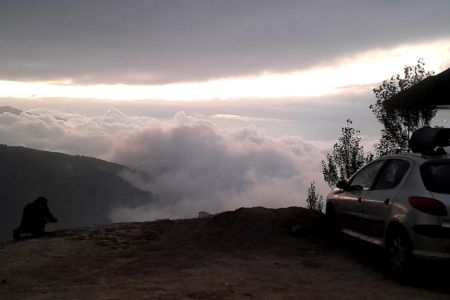 کلبه تراس دار در جاده چلاو فیلبند - سه خوابه