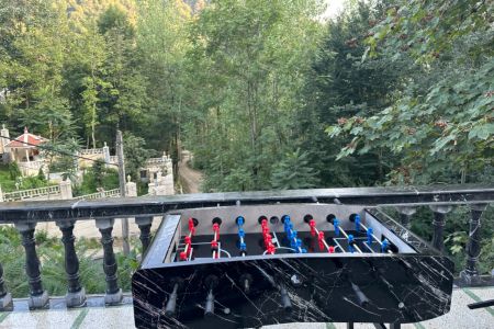 کلبه سوئیسی جکوزی دار در شفت - درودخان