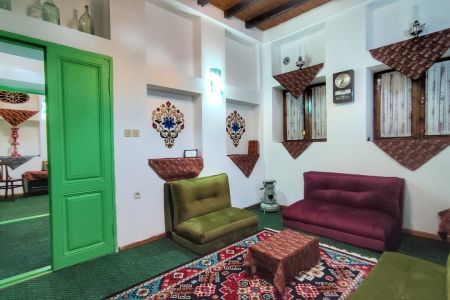 خانه سنتی تاریخی با معماری عصر قاجار در بابل