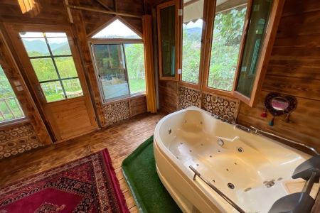 اجاره کلبه چوبی در ماسال - وشمه سرا