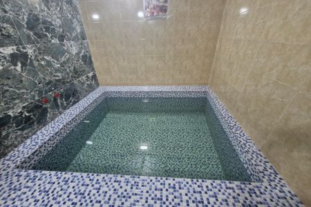 ویلا چوبی با حوضچه آب در تالش - هنده کران